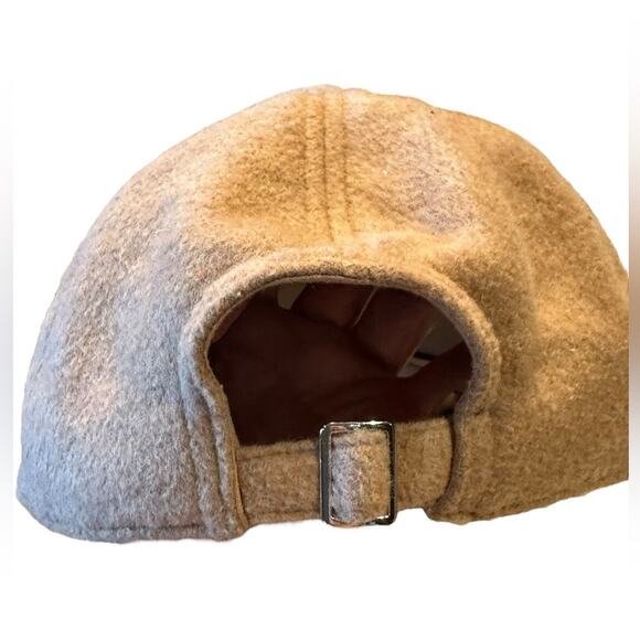Abercrombie & Fitch Adjustable Tan Camelhair like Baseball Hat/Cap - Picture 3 of 5